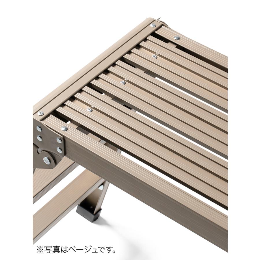 イーサプライ（e-supply） 予約 足場台 脚立 76cm 幅広 ワイド 洗車