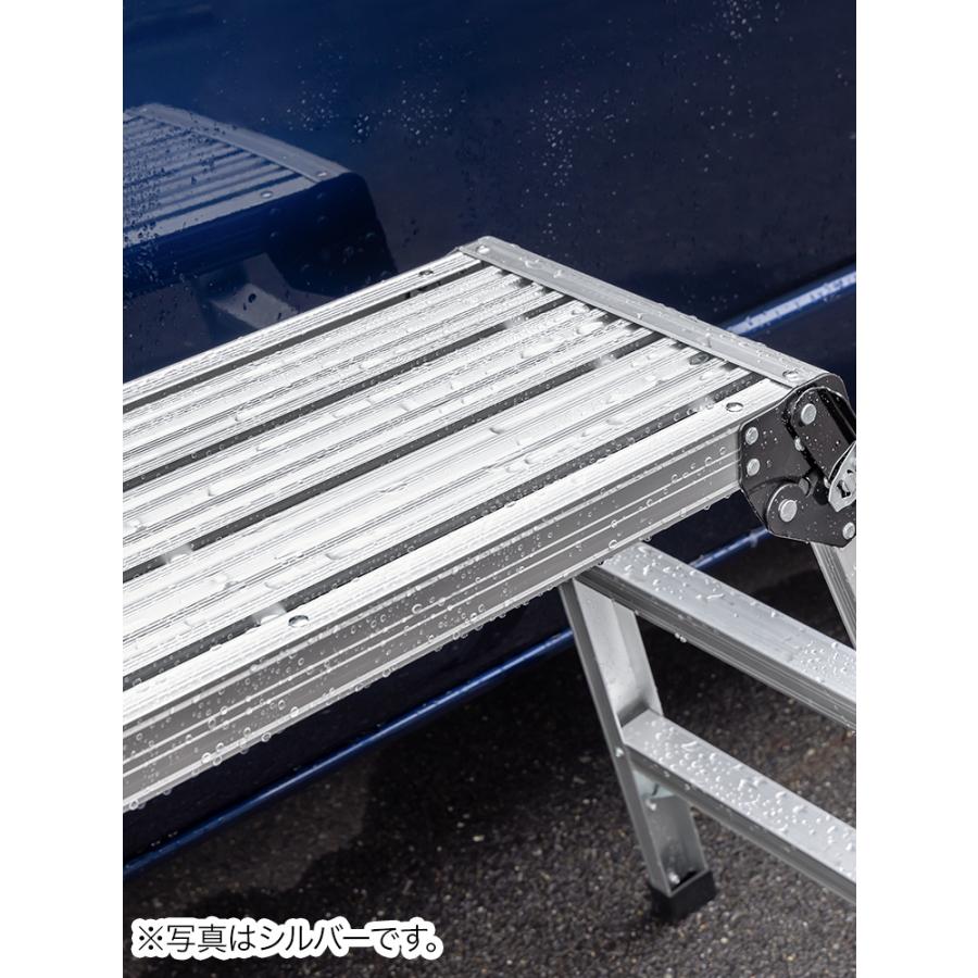 イーサプライ（e-supply） 足場台 脚立 76cm 幅広 ワイド 洗車 SUV