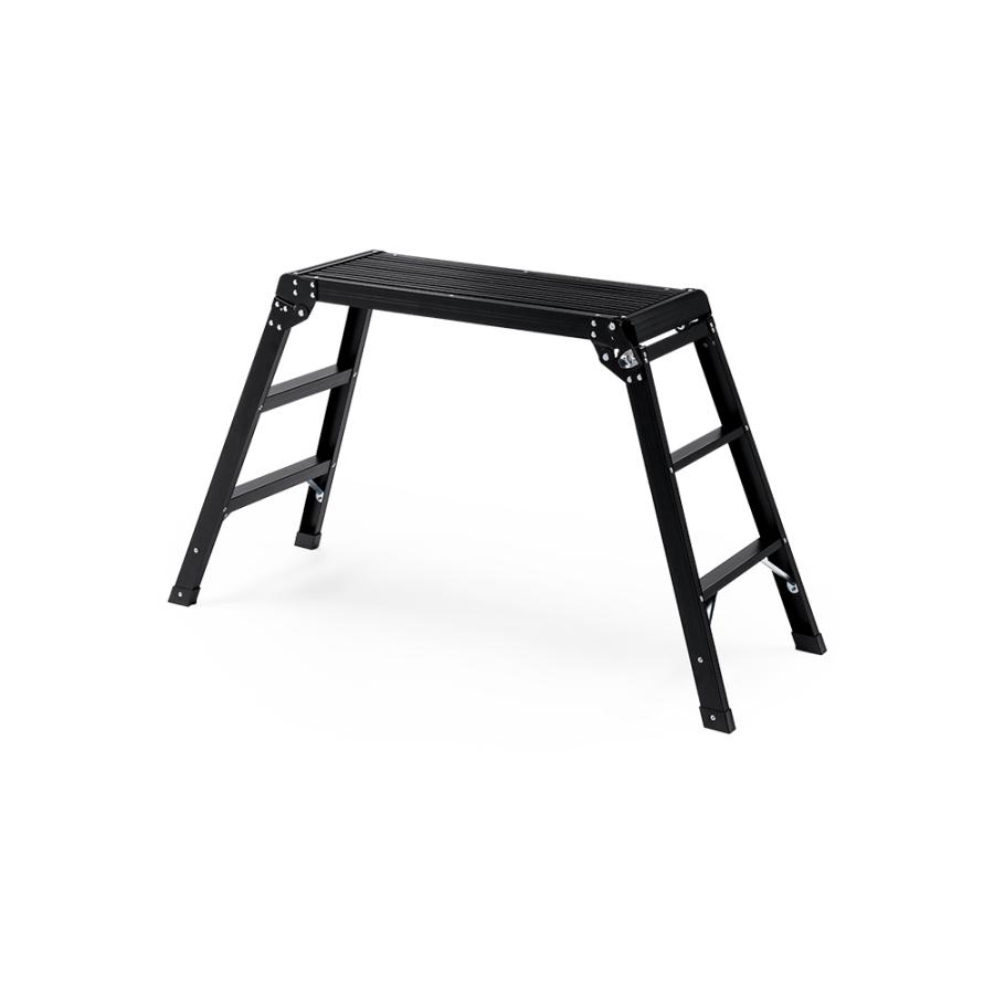 イーサプライ（e-supply） 足場台 脚立 76cm 幅広 ワイド 洗車 SUV