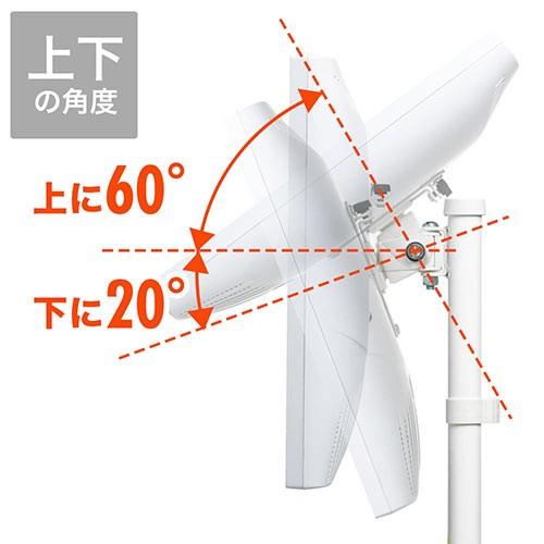 モニターアーム 27インチ 1画面 スタンド 置き型 自立 ケーブル VESA ディスプレイ ホワイト EEX-LA020｜esupply｜05