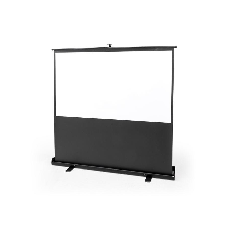 イーサプライ プロジェクタースクリーン 自立式 80インチ 4K