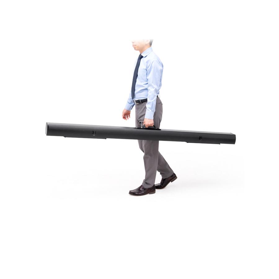 イーサプライ（e-supply） プロジェクタースクリーン 自立式 80インチ