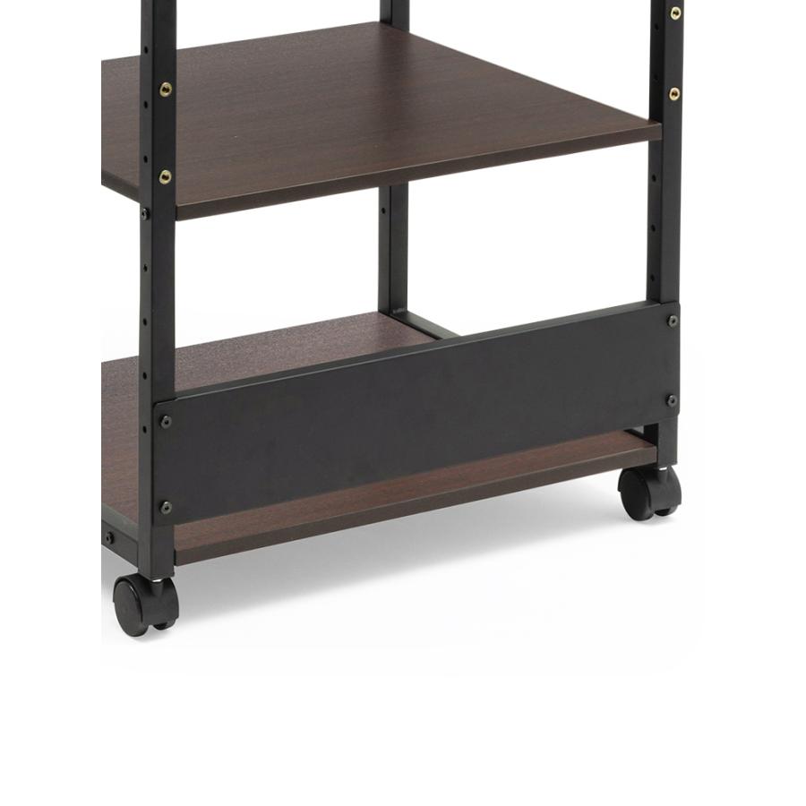 イーサプライ（e-supply） プリンター台 4段 プリンタラック