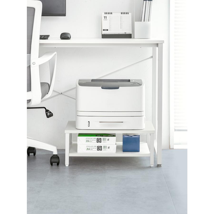 イーサプライ（e-supply） プリンター台 複合機 ラック 卓上 50×40cm