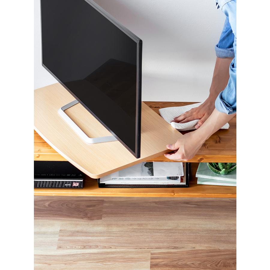 イーサプライ（e-supply） テレビ回転台 ターンテーブル 回転式テレビ