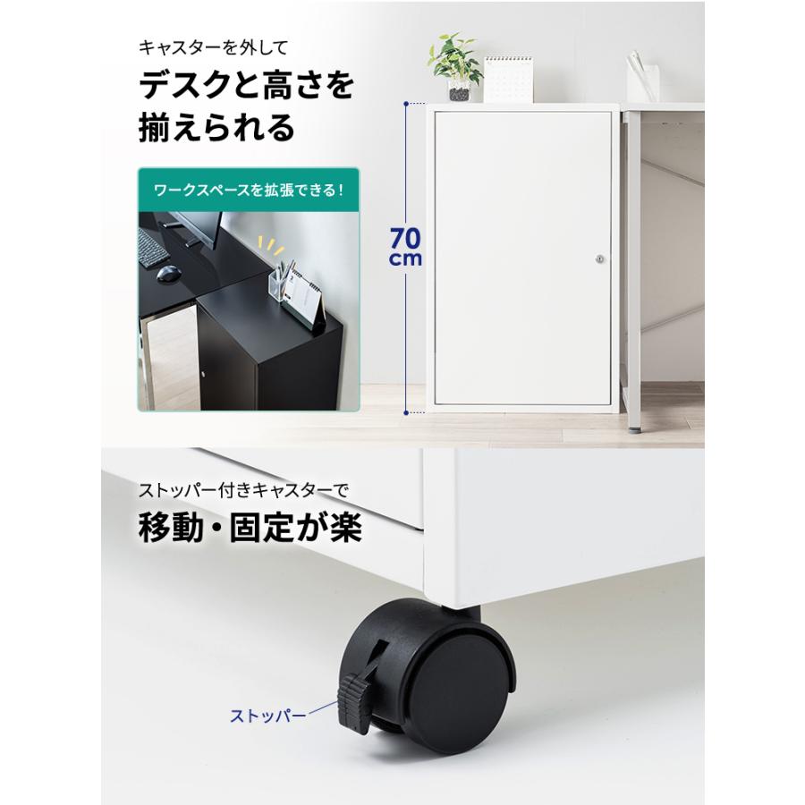 イーサプライ（e-supply） セキュリティボックス 鍵付き 書類 パソコン