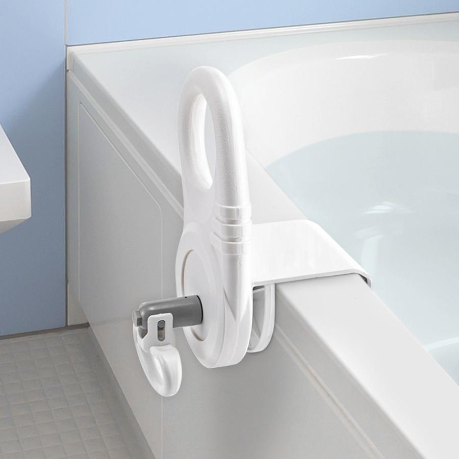 お風呂手すり 高さ調節付浴槽手すり UST-130N | 【安寿】の介護用品 | アロン化成