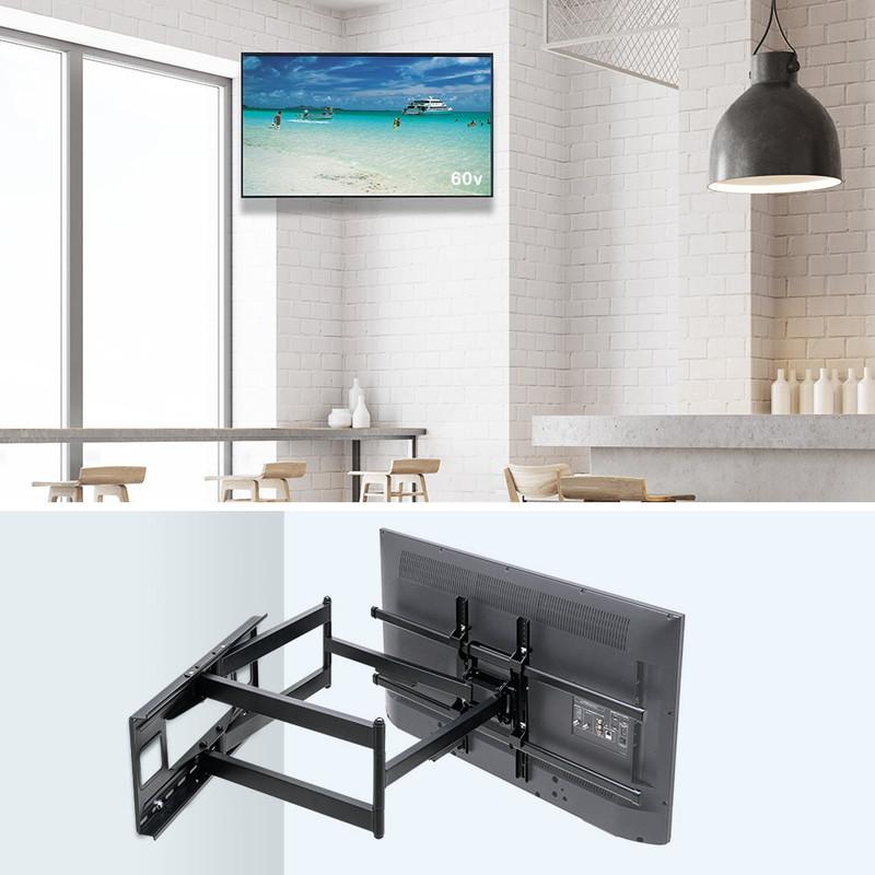 イーサプライ（e-supply） 壁掛けテレビ金具 テレビ壁掛け金具 ダブル