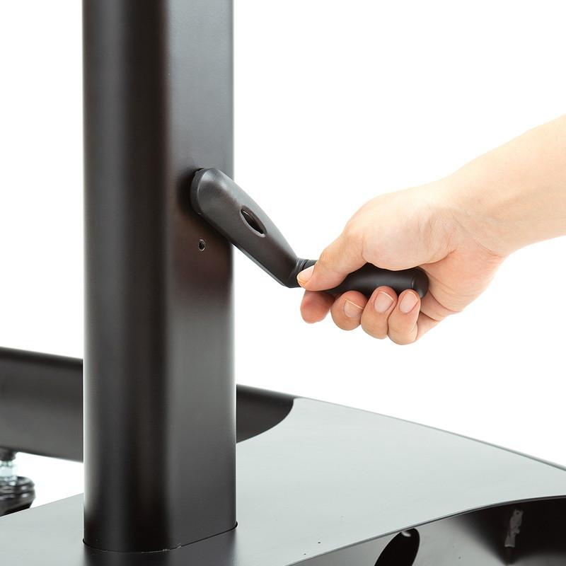 イーサプライ（e-supply） テレビスタンド キャスター付 テレビをつけ