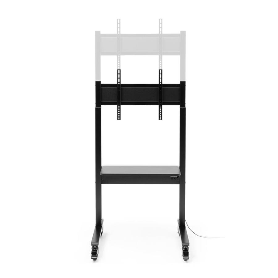 イーサプライ（e-supply） テレビスタンド キャスター付き85インチ対応