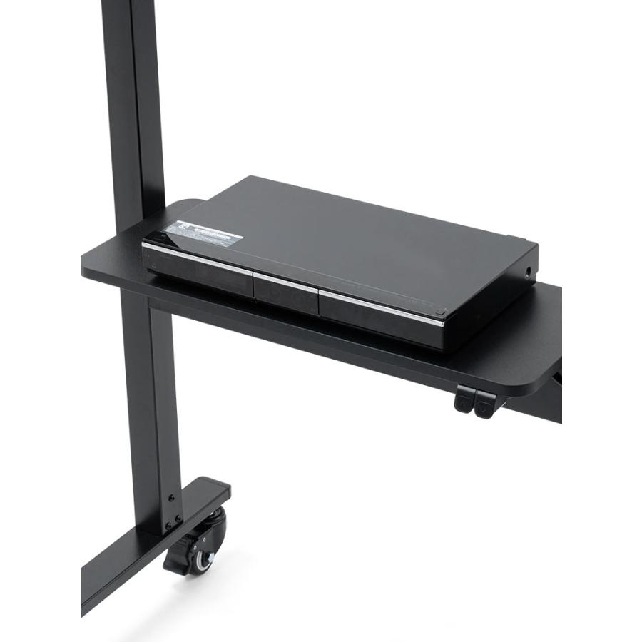 イーサプライ（e-supply） テレビスタンド キャスター付き85インチ対応