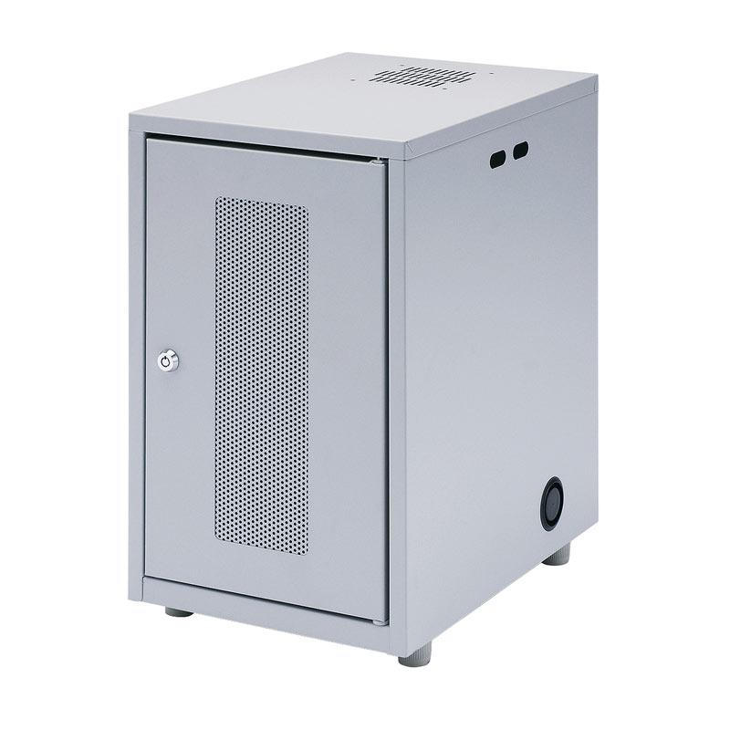 機器収納ボックス ルーター データセンター NAS HDD LANハブ 鍵 棚 扉 セキュリティ アジャスター 棚 EEXP-KBOX1 代引き不可 個人様宅への配送不可