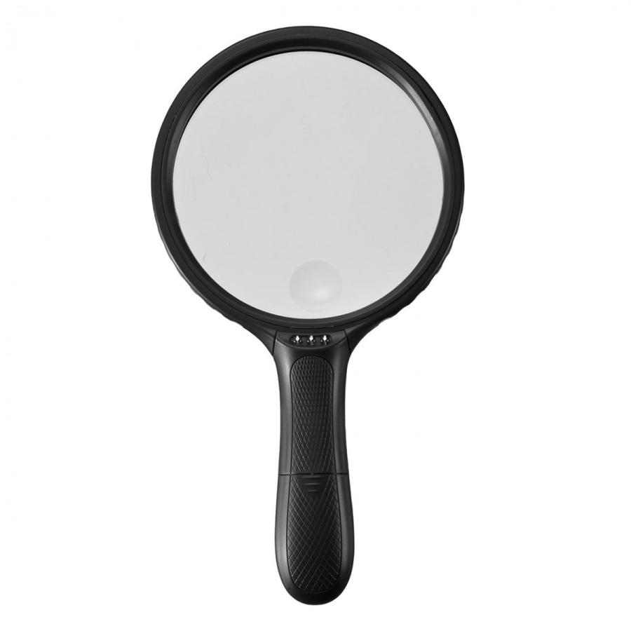 手持ちルーペ 大型拡大鏡 LEDライト付 1.8倍&5倍 敬老の日 プレゼント EEZ-LPE001|esupply|03