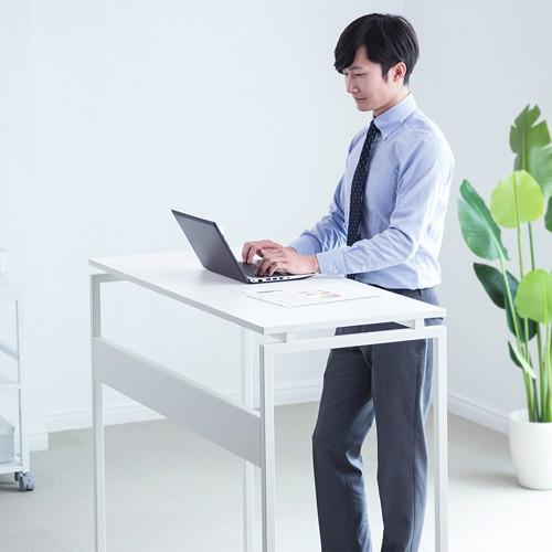 スタンディングデスク 幅100cm スタンディングテーブル ミーティングテーブル オフィスワークテーブル 立ち作業 EHD-ST10050W サンワサプライ_10