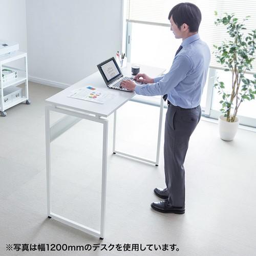 スタンディングデスク 幅100cm スタンディングテーブル ミーティングテーブル オフィスワークテーブル 立ち作業 EHD-ST10050W サンワサプライ_11