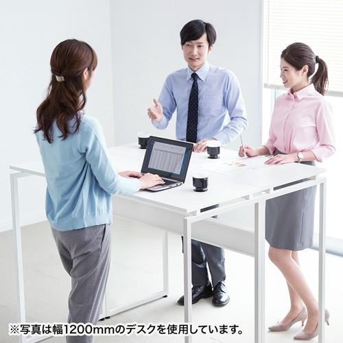 スタンディングデスク 幅100cm スタンディングテーブル ミーティングテーブル オフィスワークテーブル 立ち作業 EHD-ST10050W サンワサプライ_8