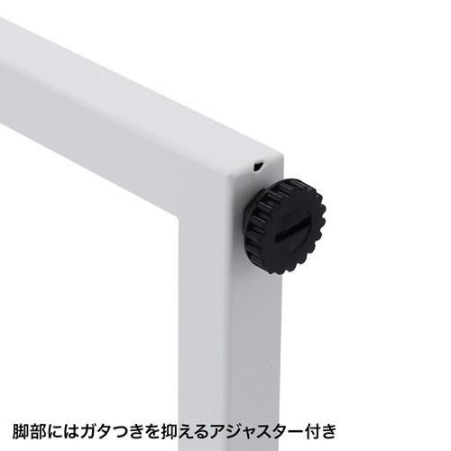 スタンディングデスク 幅120cm スタンディングテーブル ミーティングテーブル オフィスワークテーブル 立ち作業 EHD-ST12050W サンワサプライ|esupply|07