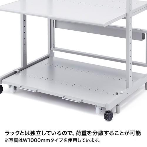 eラック用CPUスタンド W1400×D700mm ER-140CPU サンワサプライ 受注生産 代引き不可 個人様宅への配送不可の画像