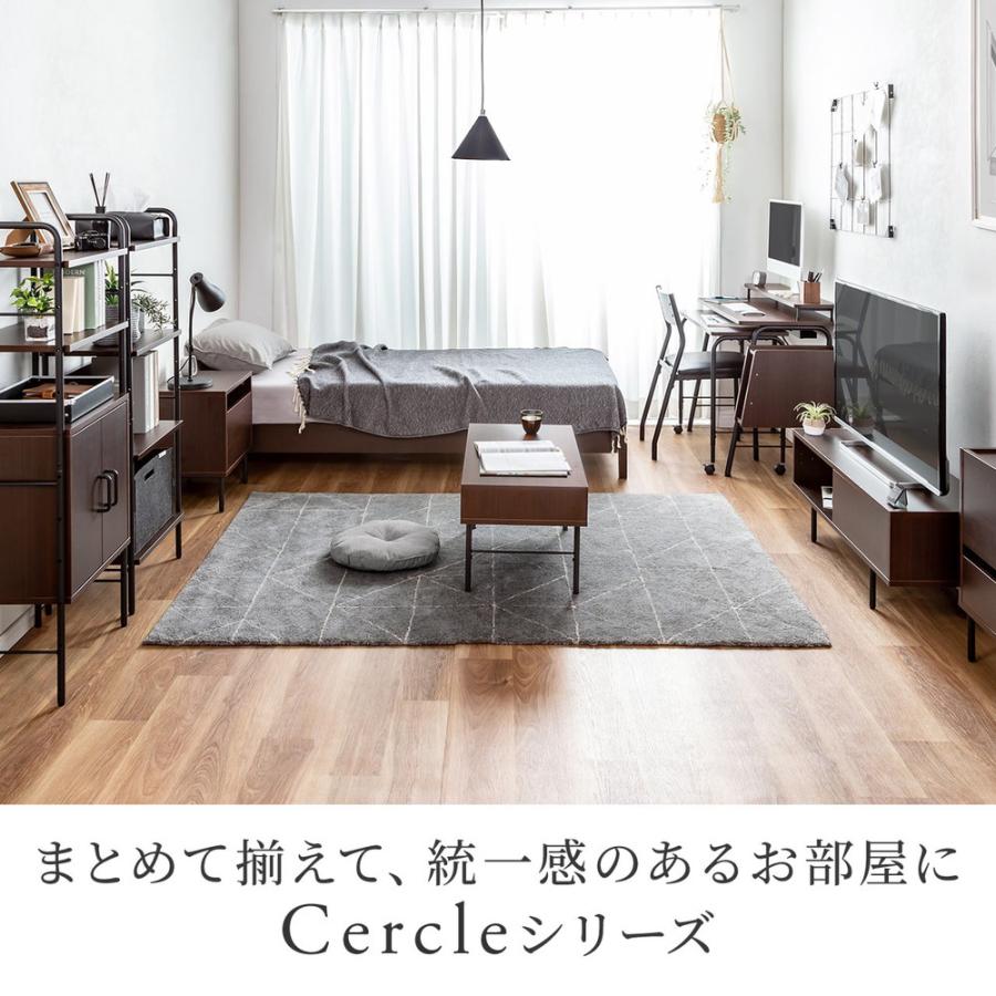 SANWA SUPPLY（サンワサプライ） モニター台 Cercleシリーズ 机上台 幅