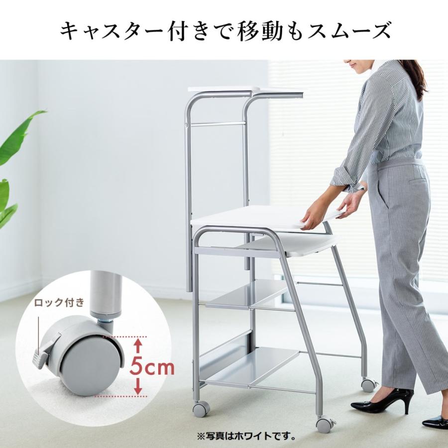 SANWA SUPPLY（サンワサプライ） パソコンデスク ラック スタンダード