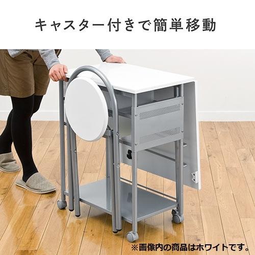SANWA SUPPLY（サンワサプライ） 折りたたみデスク 折りたたみイス付