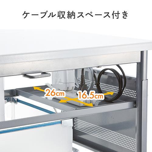 SANWA SUPPLY（サンワサプライ） 折りたたみデスク 折りたたみイス付