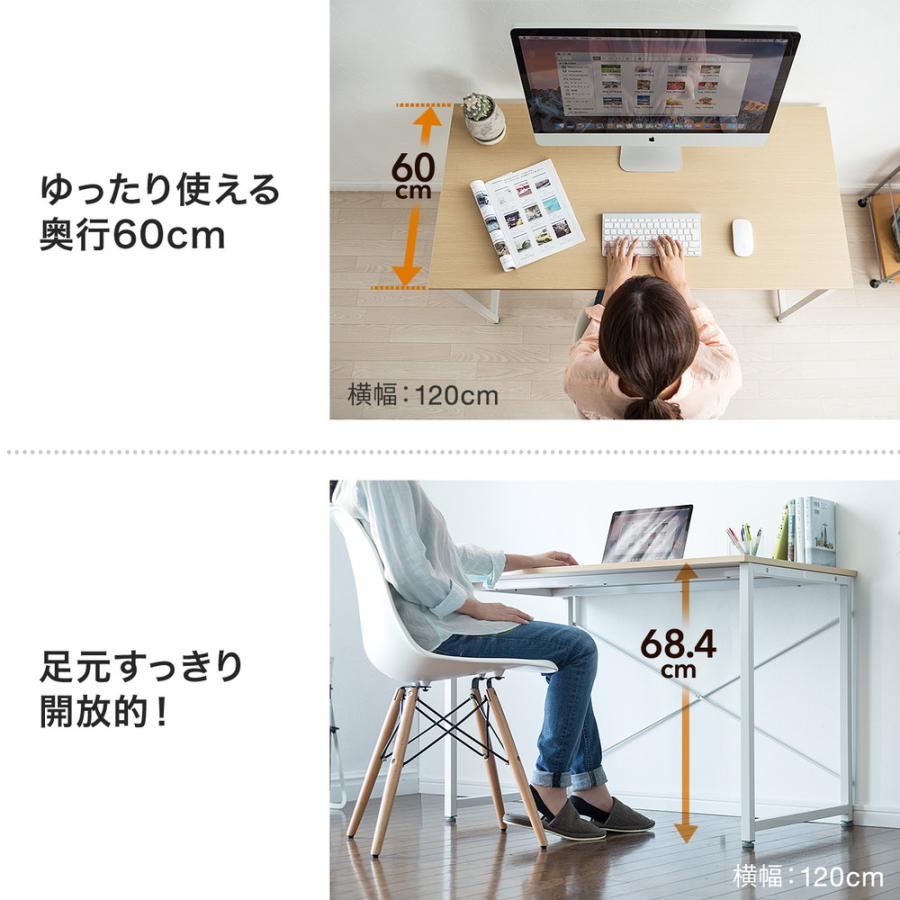 SANWA SUPPLY パソコンデスク 幅140cm 奥行60cm 高さ70cm ワーク SANWA SUPPLY パソコンデスク 幅140cm 奥行60cm 高さ70cm ワーク