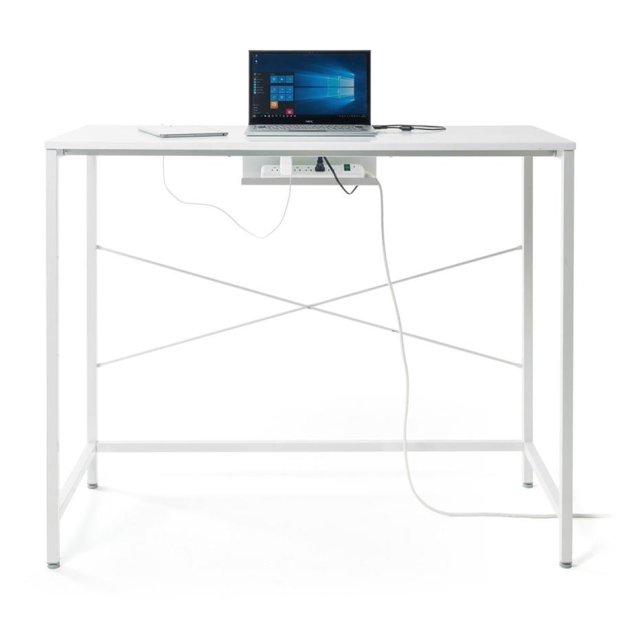 SANWA SUPPLY スタンディングデスク 幅120cm 高さ1m ハイ