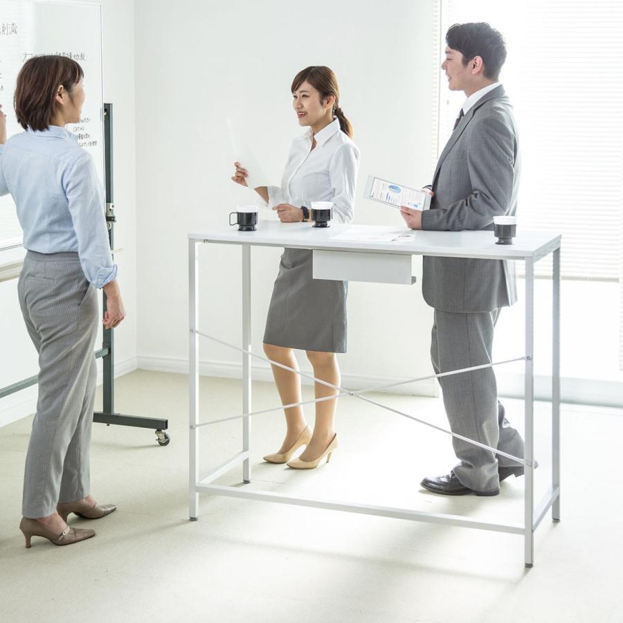 SANWA SUPPLY（サンワサプライ） スタンディングデスク 幅120cm 高さ1m