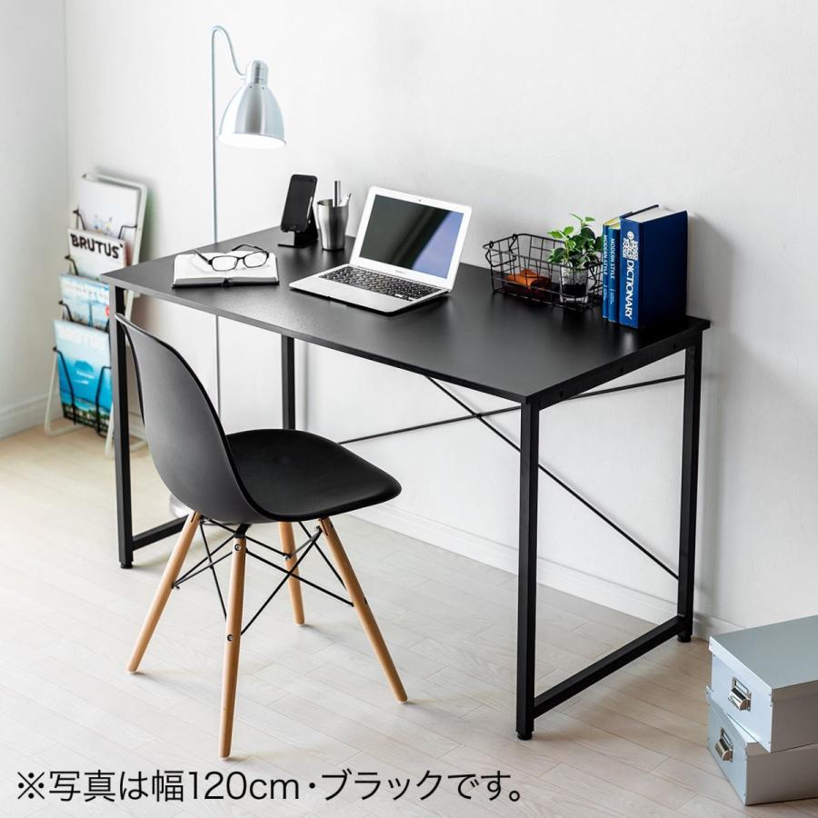 パソコンデスク 平机 幅70cm 奥行60cm 高さ70cm ワークデスク シンプル フリーアドレス ホワイト EZ1-DESKF011｜esupply｜10