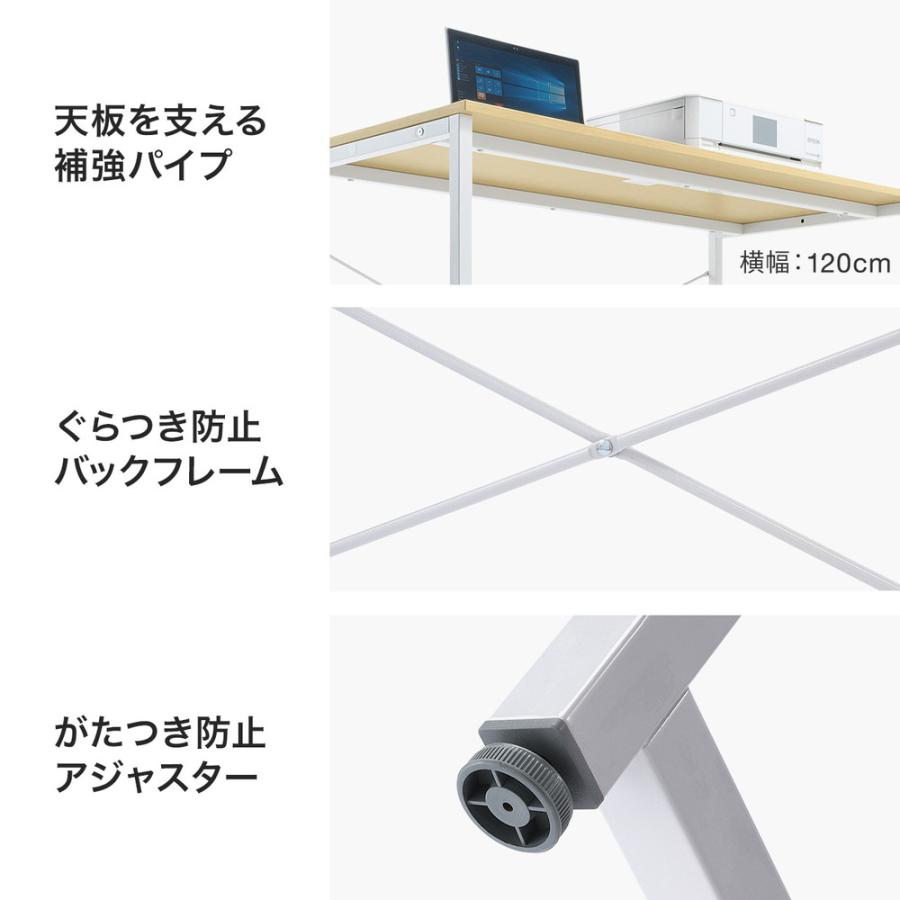 SANWA SUPPLY（サンワサプライ） パソコンデスク 90cm 幅 机 pcデスク