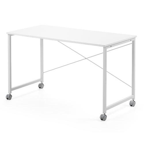 SANWA SUPPLY パソコンデスク キャスター付 幅120cm 奥行60cm 高さ70cm