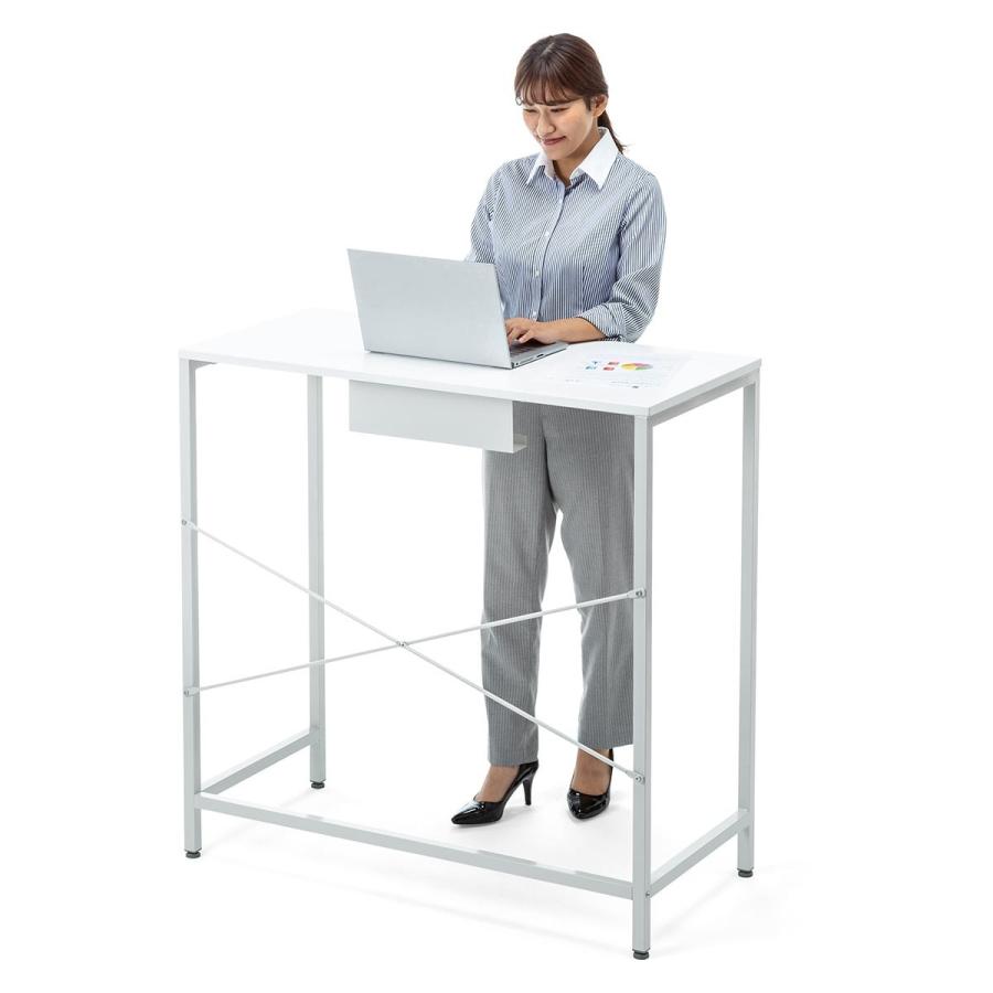SANWA SUPPLY（サンワサプライ） スタンディングデスク 高さ100cm 幅