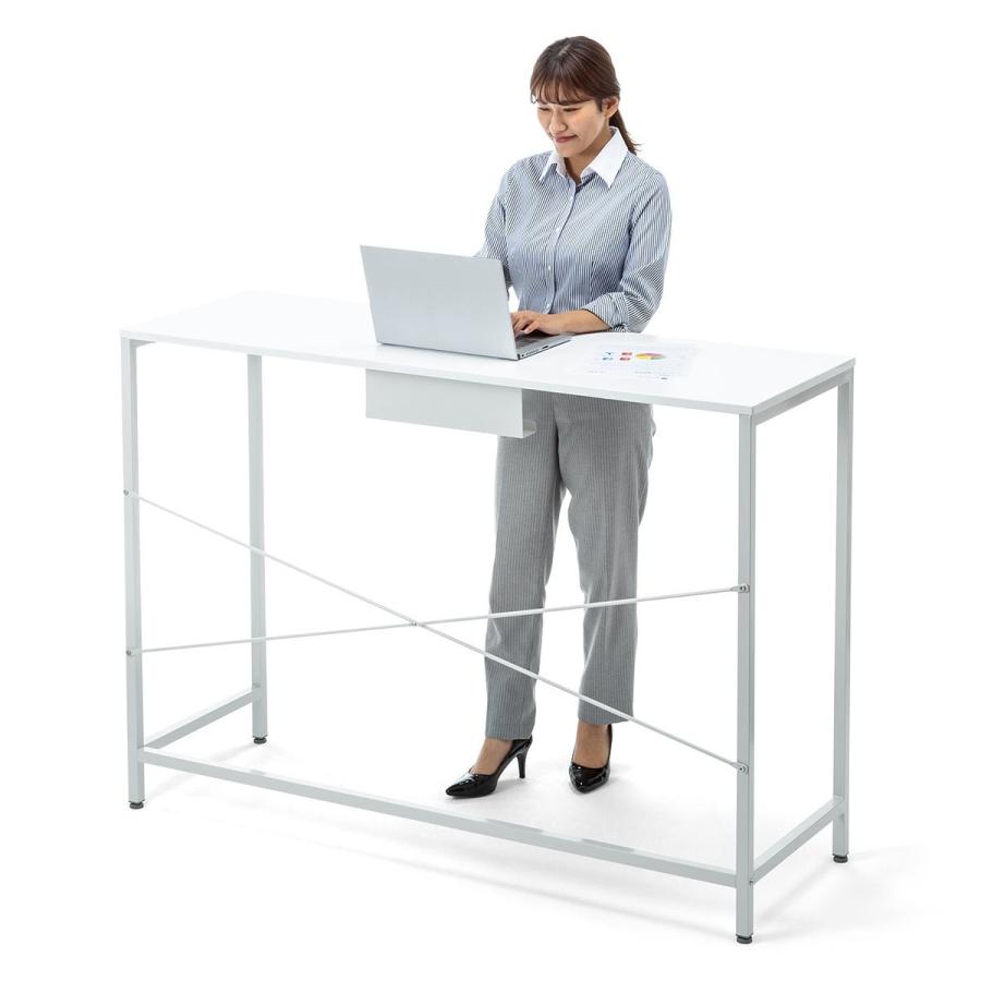 SANWA SUPPLY（サンワサプライ） スタンディングデスク 幅140cm高さ