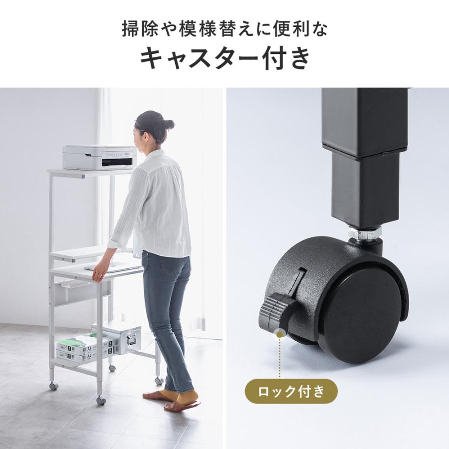 SANWA SUPPLY（サンワサプライ） パソコンデスク パソコンラック