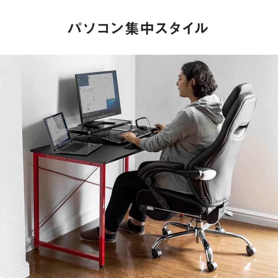 SANWA SUPPLY パソコンデスク ゲーミングデスク シンプルデスク SANWA SUPPLY パソコンデスク ゲーミングデスク シンプルデスク