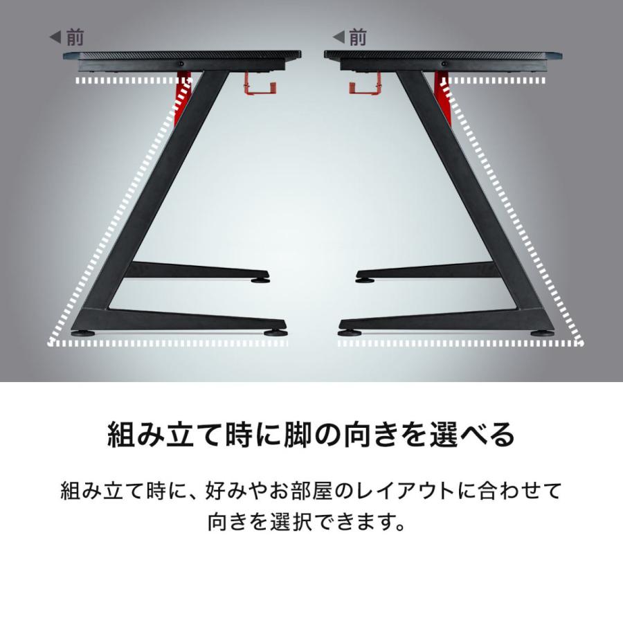 SANWA SUPPLY パソコンデスク ゲーミングデスク 平机 ゲーム SANWA SUPPLY パソコンデスク ゲーミングデスク 平机 ゲーム