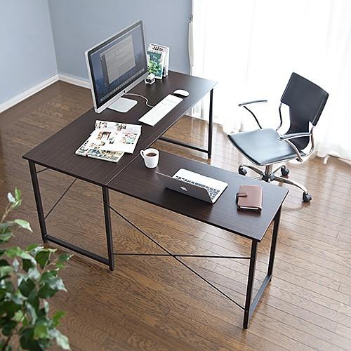 SANWA SUPPLY（サンワサプライ） パソコンデスク L字型 l字 コーナー