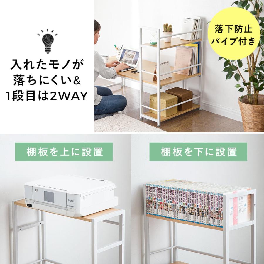 SANWA SUPPLY（サンワサプライ） パソコンデスク ローデスク 木製