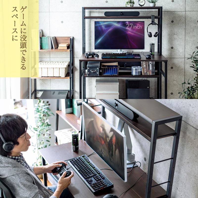 SANWA SUPPLY パソコンラック パソコンデスク シェルフデスク 棚 SANWA SUPPLY パソコンラック パソコンデスク シェルフデスク 棚