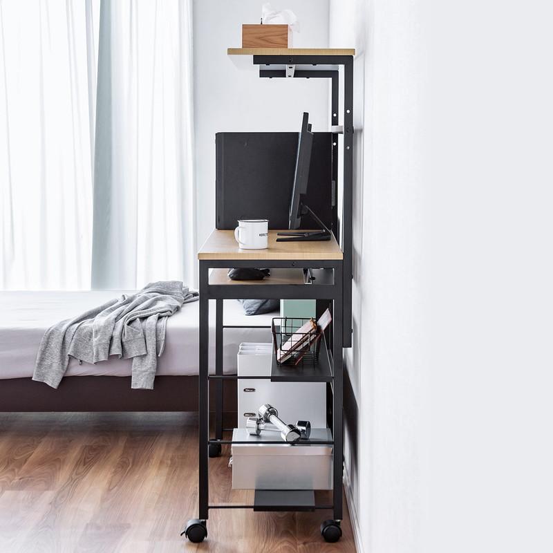 SANWA SUPPLY パソコンデスク スリム 幅900 奥行430 パソコン