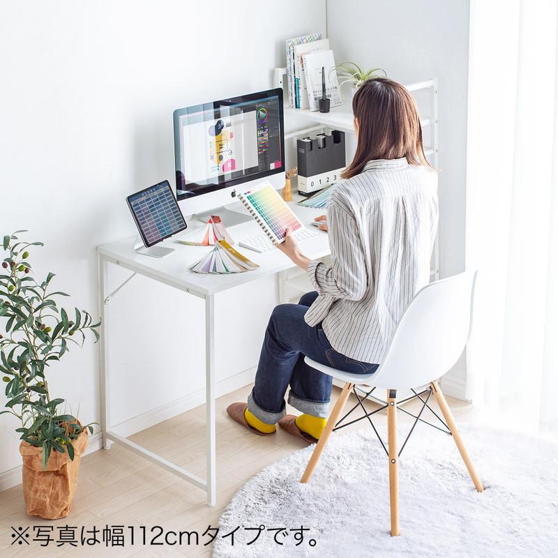SANWA SUPPLY（サンワサプライ） パソコンデスク シェルフ付 収納