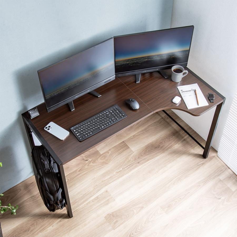 L字デスク パソコンデスク PCデスク クランプ対応 タップ受け フック付き 勉強机 学習机 幅120cm 奥行70cm ブラウン EZ1-DESKH074M : ez1-deskh074m : イーサプライ ヤフー店 - 通販 - Yahoo!ショッピング L字デスク パソコンデスク PCデスク クランプ対応 タップ受け フック付き 勉強机 学習机 幅120cm 奥行70cm ブラウン EZ1-DESKH074M : ez1-deskh074m : イーサプライ ヤフー店 - 通販 - Yahoo!ショッピング