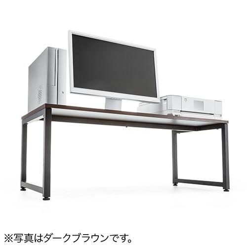 パソコンデスク ローデスク ローテーブル 幅100cm 奥行45cm 高さ38cm 白天板 ホワイト EZ1-DESKL004W｜esupply｜07