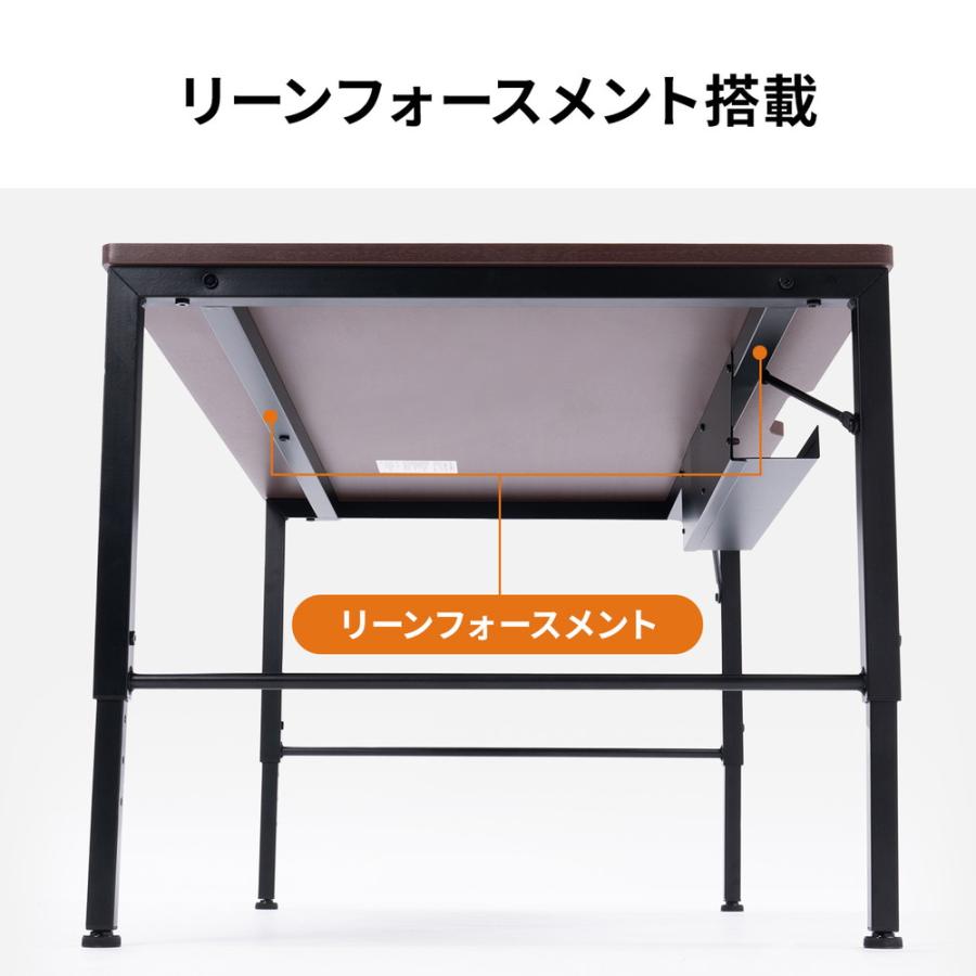 SANWA SUPPLY（サンワサプライ） ローデスク ブラウン ローテーブル