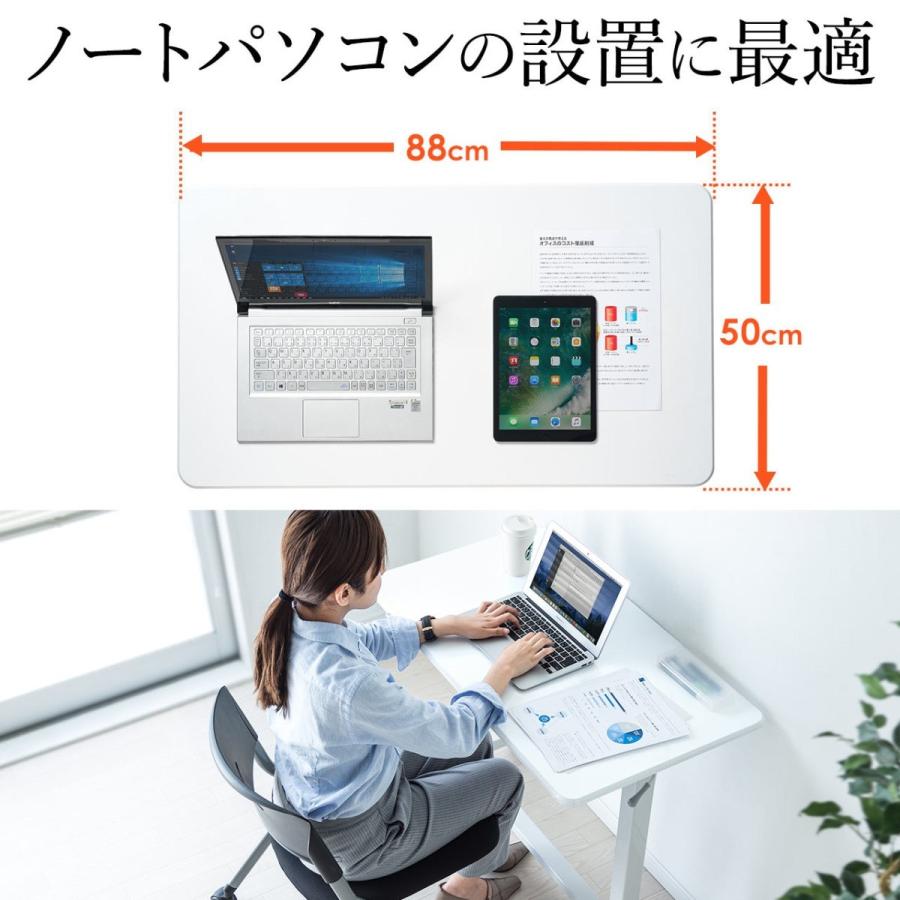 SANWA SUPPLY（サンワサプライ） 昇降式デスク 上下昇降 ガス圧式