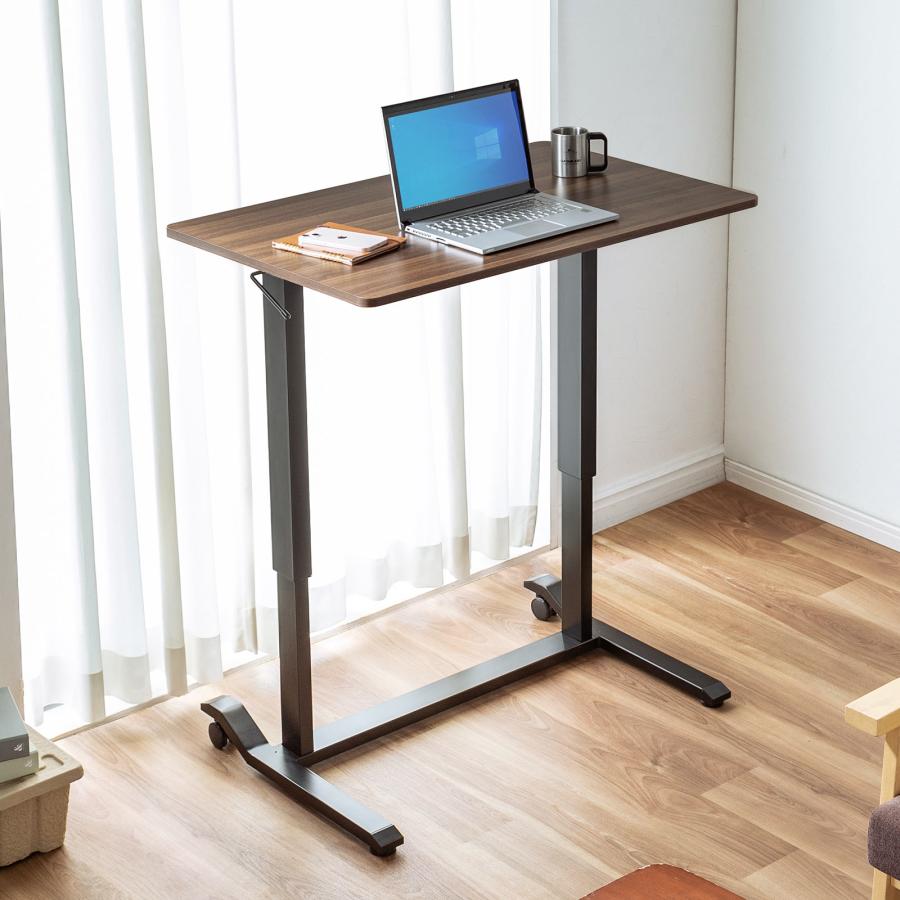 SANWA SUPPLY（サンワサプライ） ガス圧式昇降デスク 幅90cm 奥行60cm