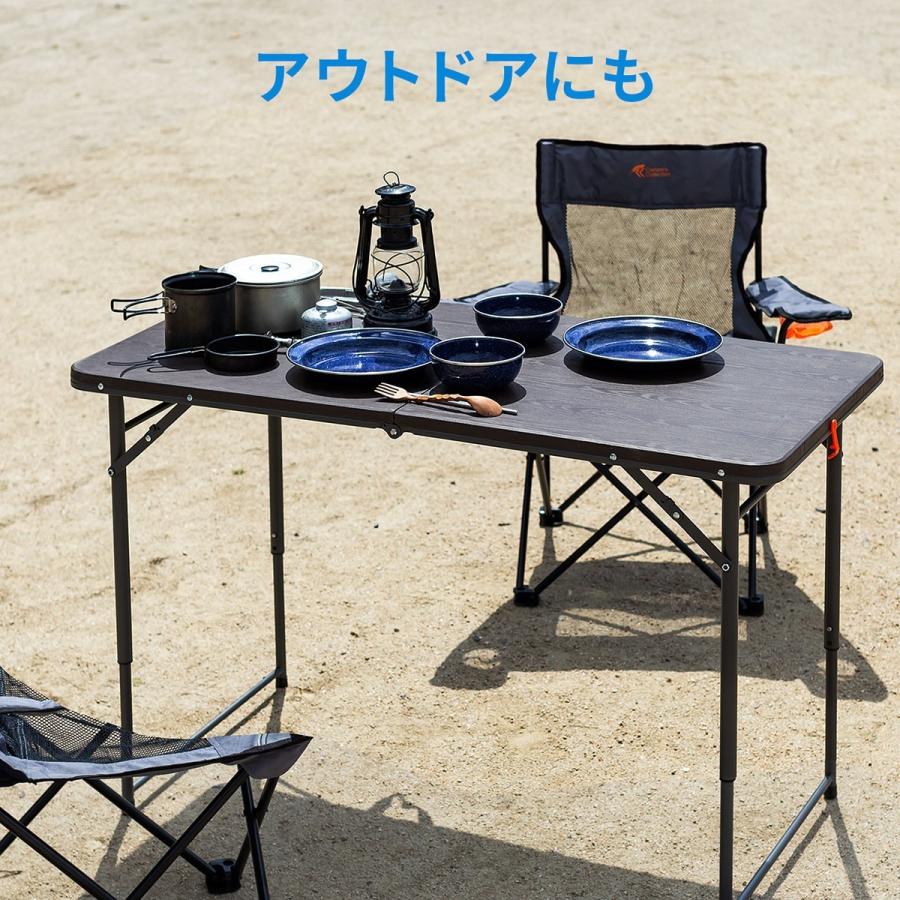 SANWA SUPPLY（サンワサプライ） 折りたたみテーブル 高さ変更 持ち