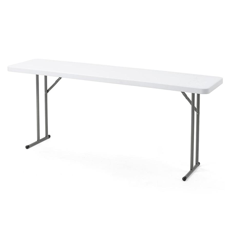 極上品 【匠】 白天板の 折りたたみテーブル□会議用テーブル W180cm 