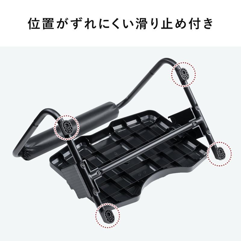 フットレスト 足置き台 オットマン スタンディングデスク用足置き台 耐荷重40kg 無段階角度調節 3段階角度調節 EZ1-FR023｜esupply｜11